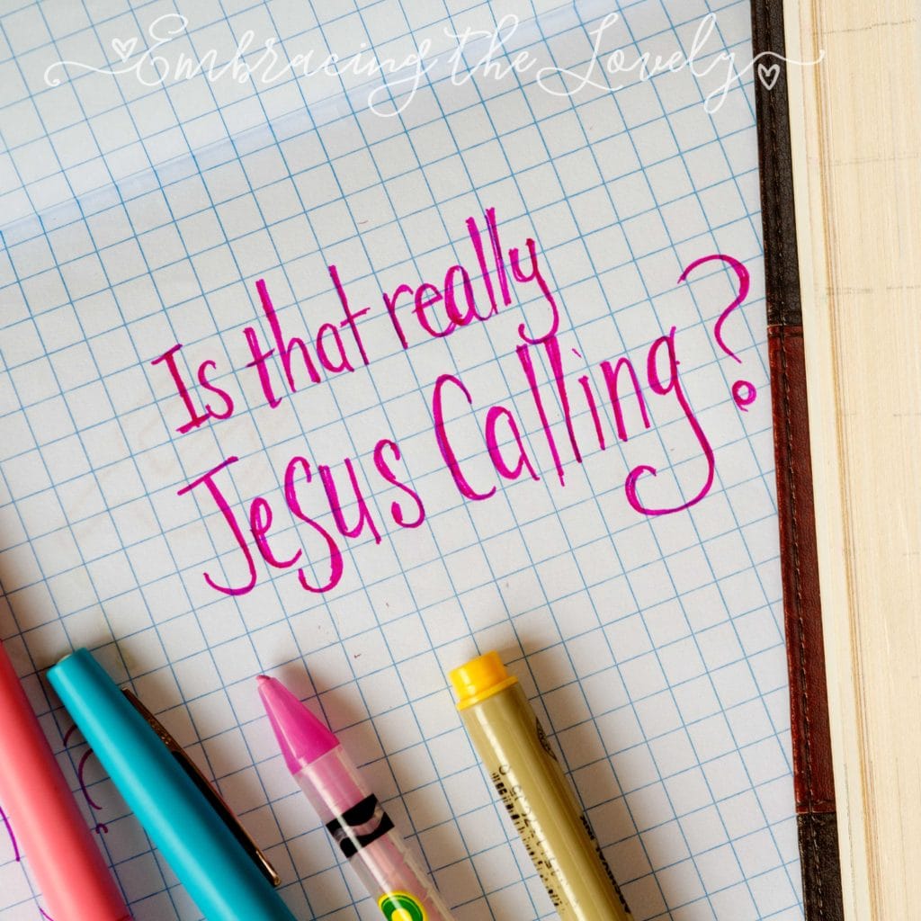 Is Jesus Calling Heresy? Why I Won't Be Finishing Reading the Devotion ...