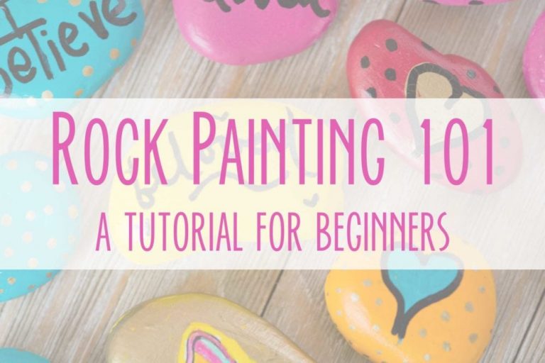 Rock Painting- A Tutorial For Beginners