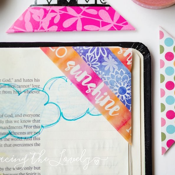 Tips for Adding Washi Tape as Book Dividers in your Journaling Bible –  Wonderfully Made Pursuits