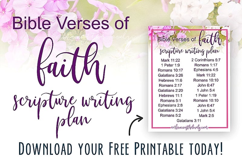 Bible Verses Of Faith