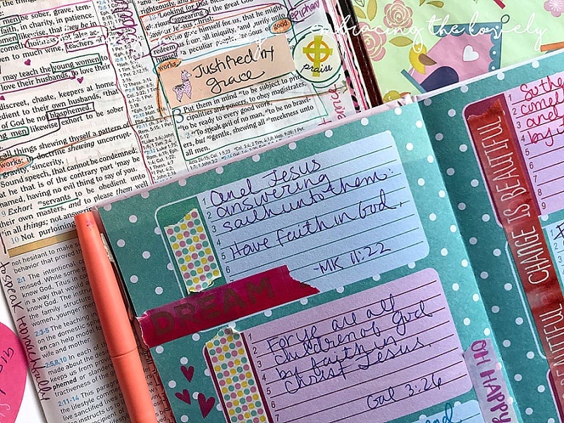 Example of Scripture Writing from Scriptures of Faith Scripture Writing Plan