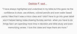 Reviews from the Micro Bible Journaling Challenge with Hey Creative Sister