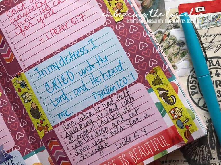 Scripture Writing Supplies - Write Them On My Heart