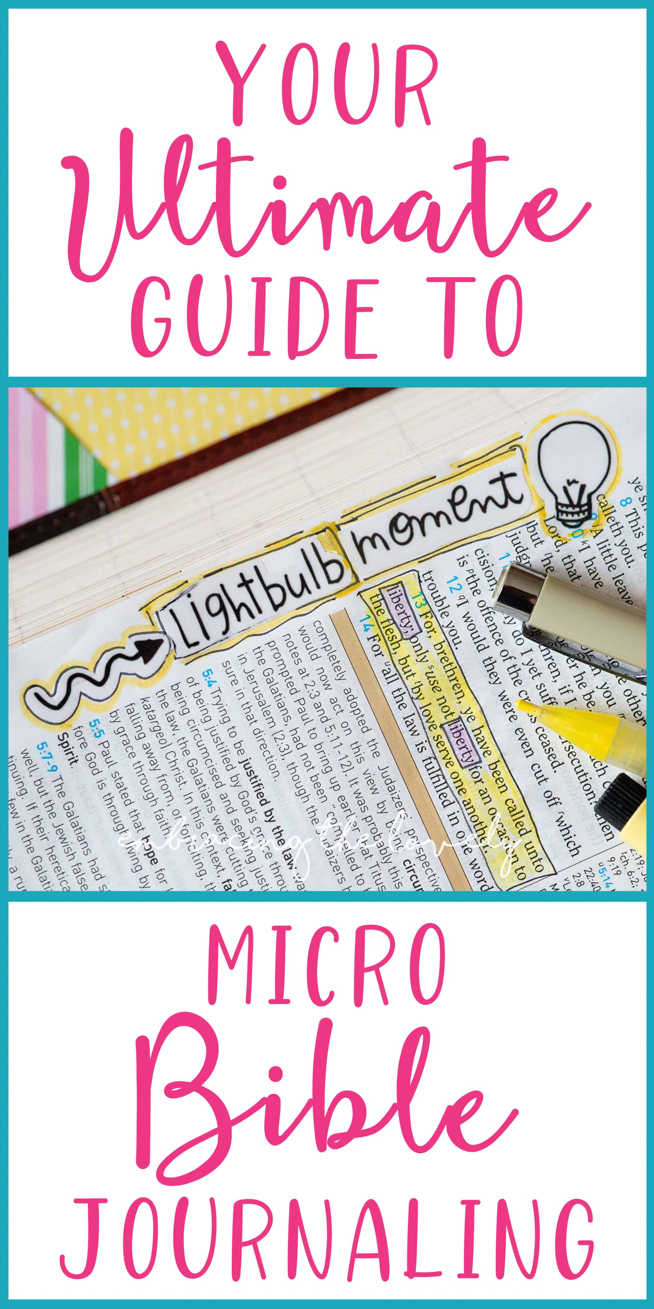 The Ultimate Guide to Micro Bible Journaling [Micro Bible Study in the  Margins] - Hey Creative Sister