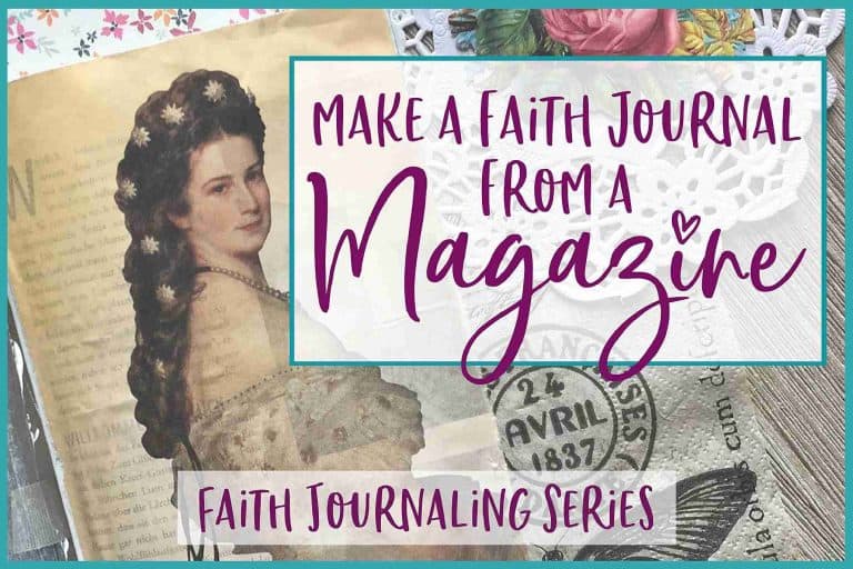 Make a Journal from a Magazine