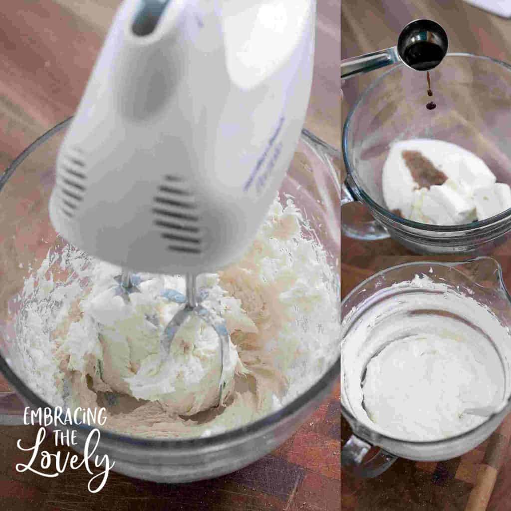 Best Strawberry Pretzel Dessert Recipe- Prepare the Cream Cheese Mixture