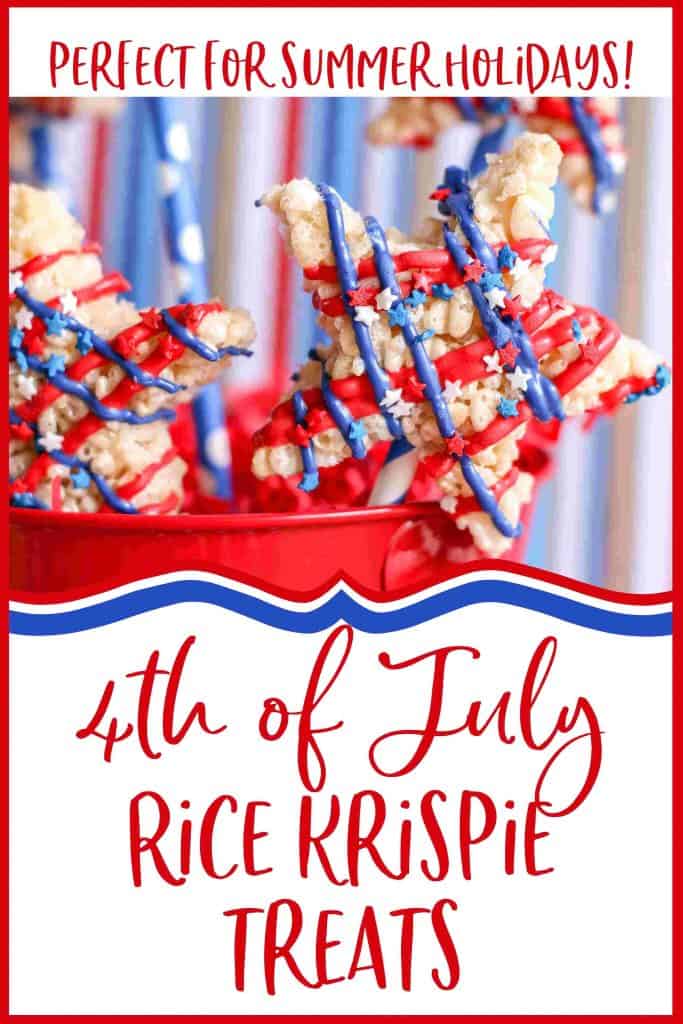 4th July Rice Krispie Treats