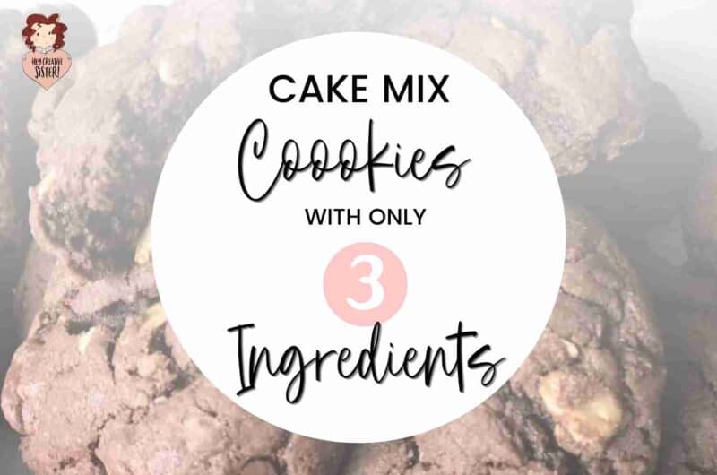 How to Make Cookies With A Cake Mix [Chocolate Fudge Box Cake Mix Cookie Recipe]