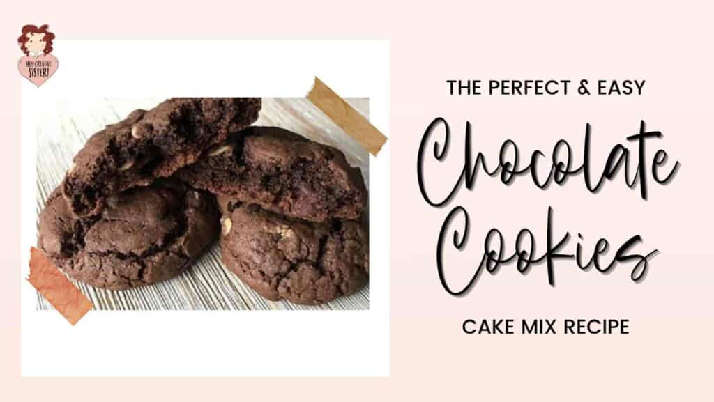 Chocolate Fudge Cake Mix Cookies