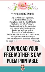 mothers day poem