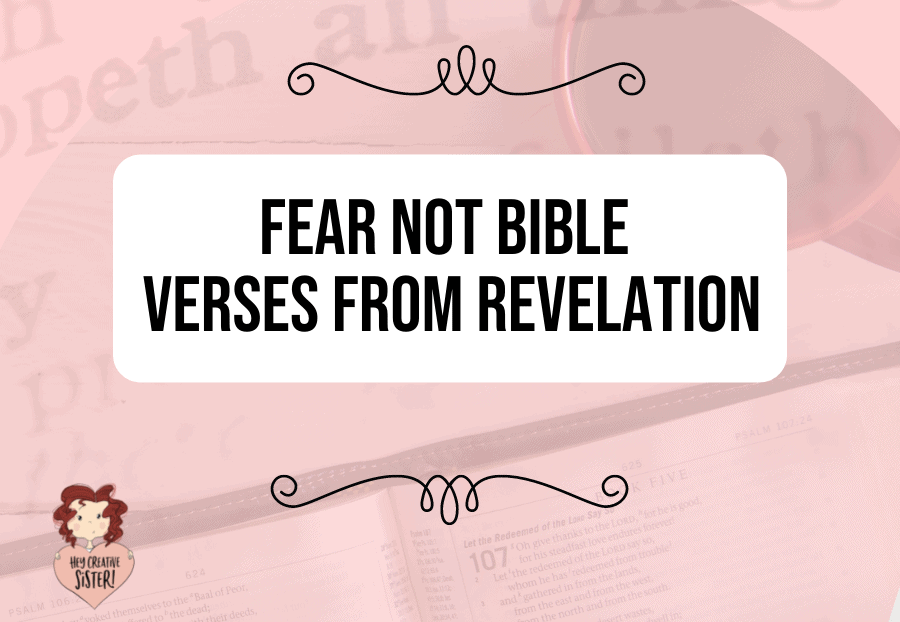 Bible Verses From Revelation about Fear