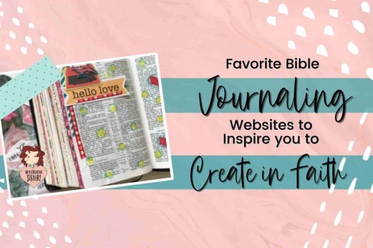 Bible Journaling Websites that will Inspire you to Create in Faith