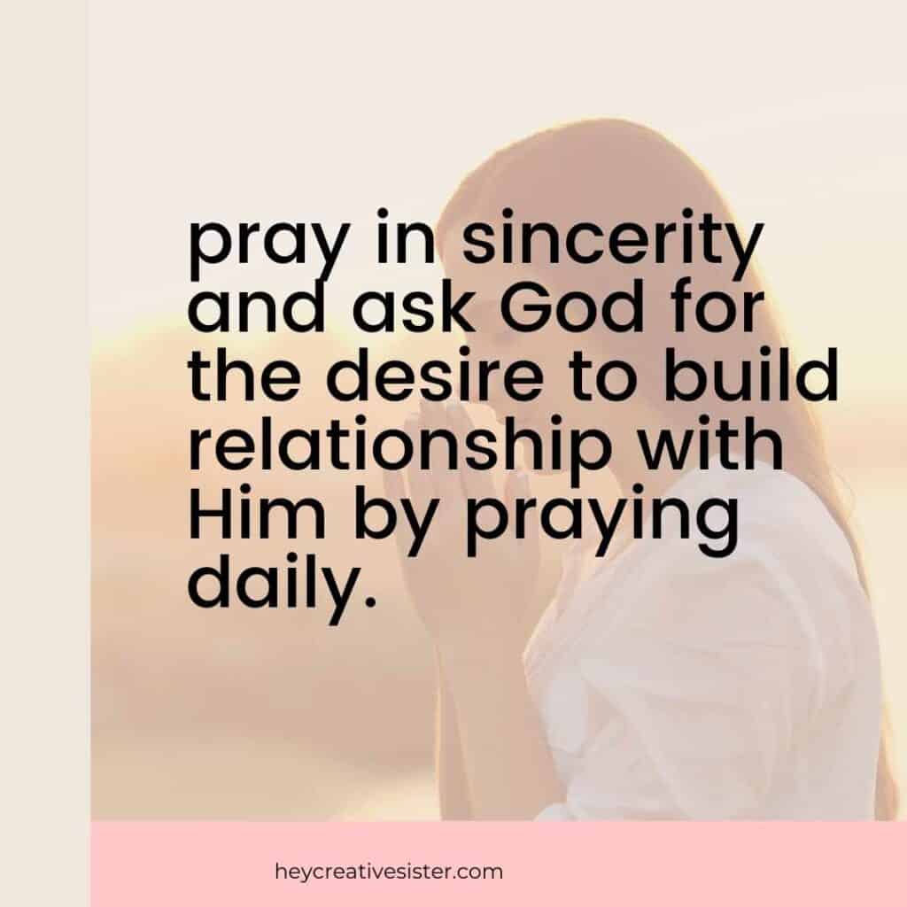 How to Make Time for God Prayer