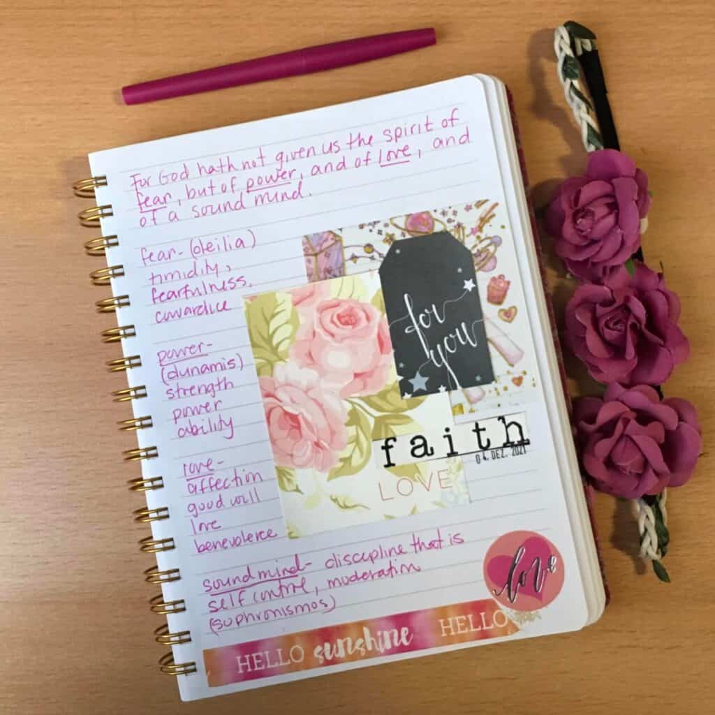 Example of Bible Verse Mapping That is Fun and Easy to Do