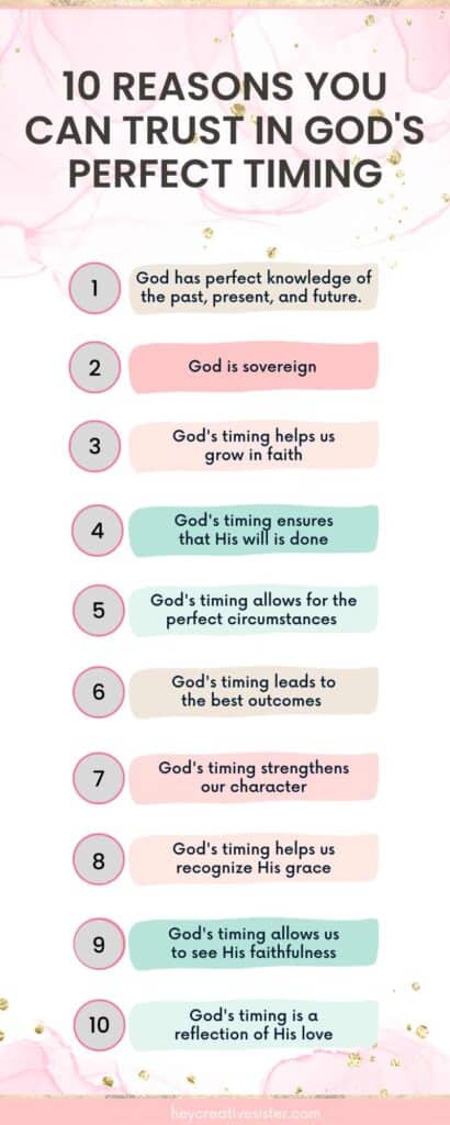 10 Reasons You Can Trust in God Listicle