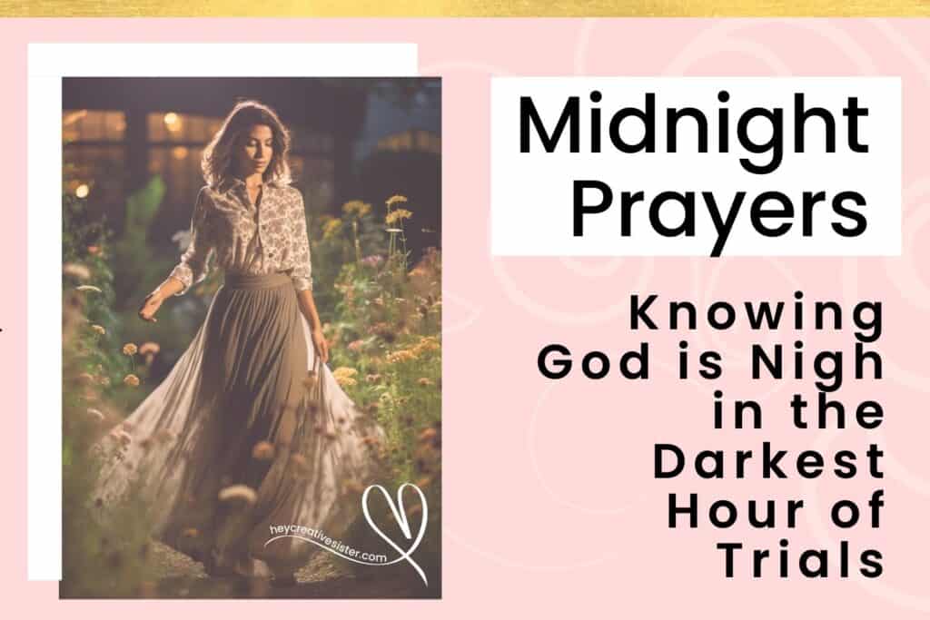 Midnight Prayer- Knowing God is Nigh in the Darkest Hour of Trials