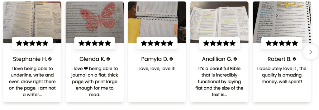 Spiral Bible Reviews