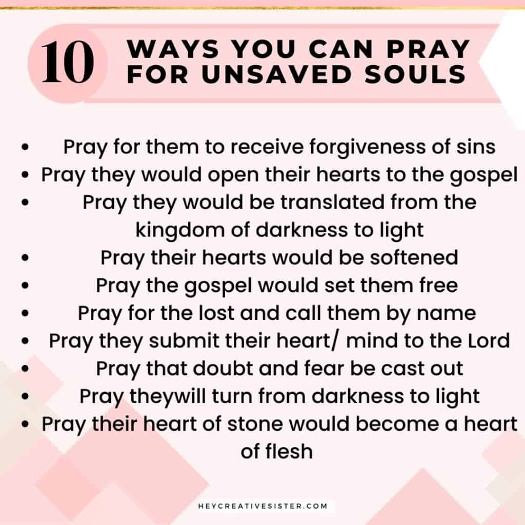 10 Prayers for Lost Souls who Need Jesus Today