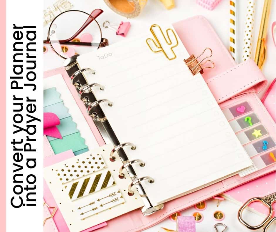 Prayer list ideas- use a prayer journal