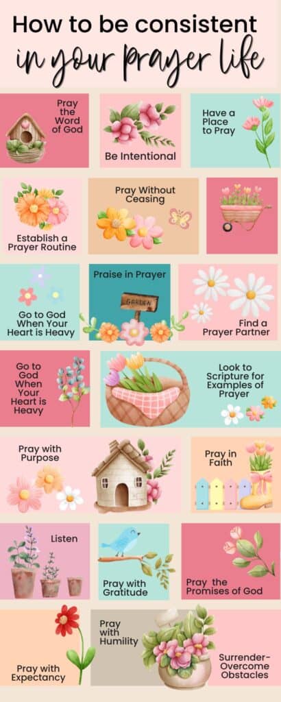 How to be Consistent in Your Prayer Life