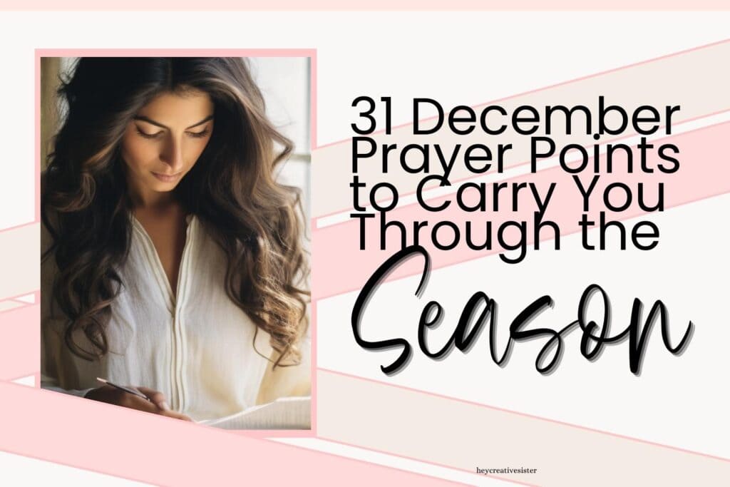 December Prayer Prompts to Carry You Through the Season
