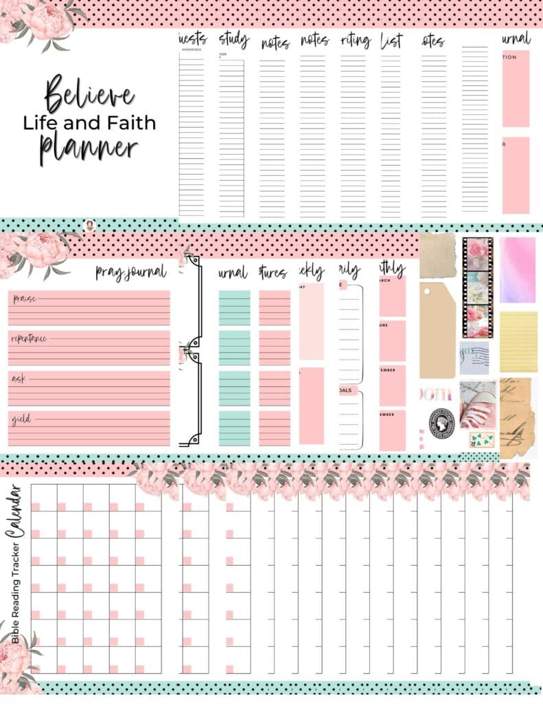 Believe Faith Planner