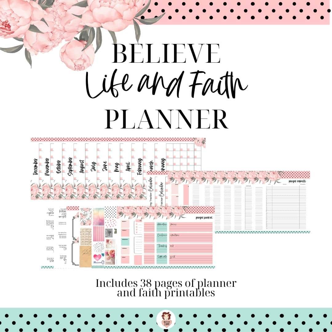 Believe Life and Faith Planner