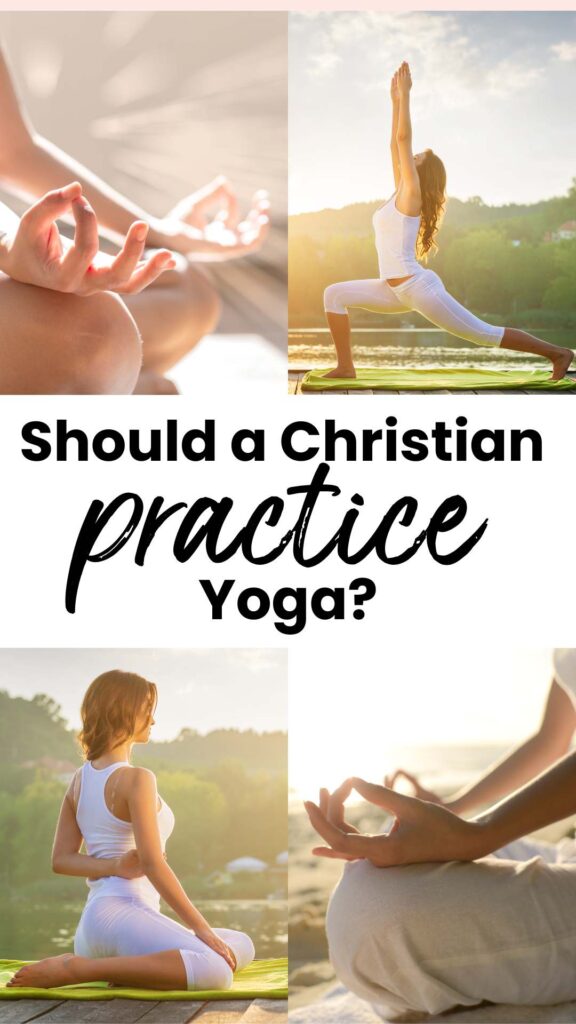 Should Christians Practice Yoga graphic