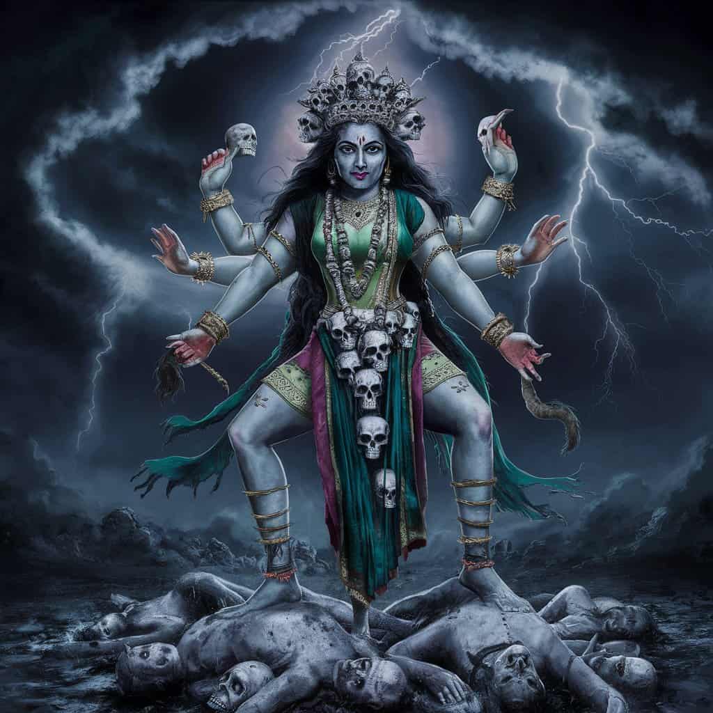 Hindu goddess Kali