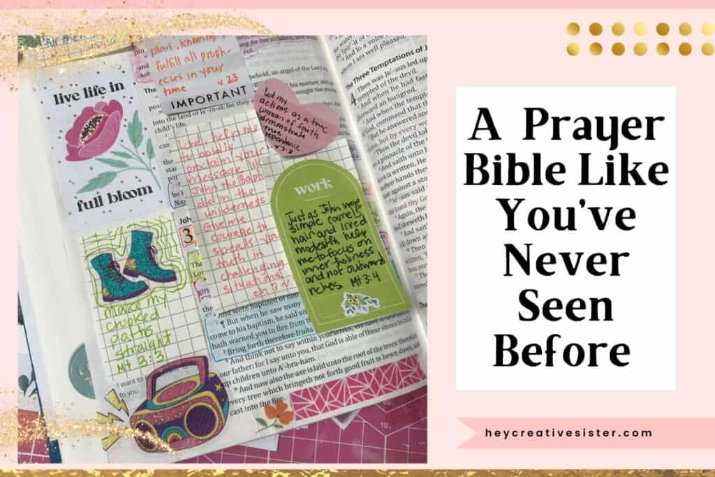 What is a Prayer Bible? A Prayer Bible Like You’ve Never Seen Before